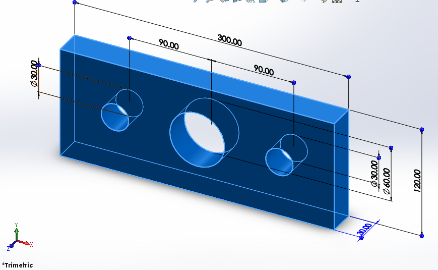 Fea Analysis Of A Plate With Cavities Projects Skill Lync