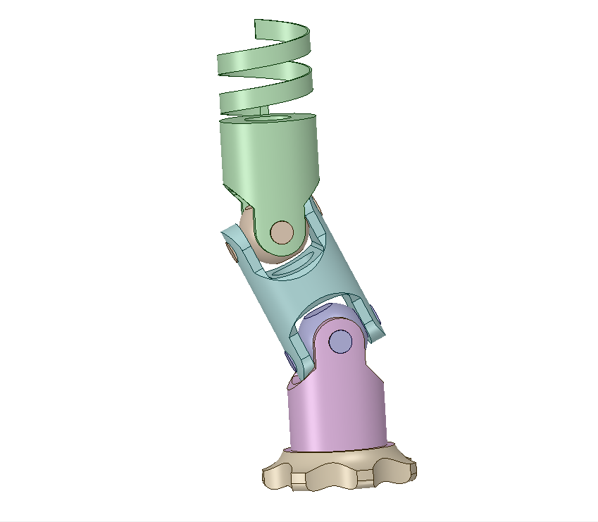 Transient Structural Analysis of Universal Joint in Ansys Workbench