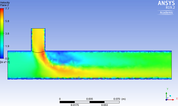 Mixing Tee Simulation - Projects - Skill-Lync