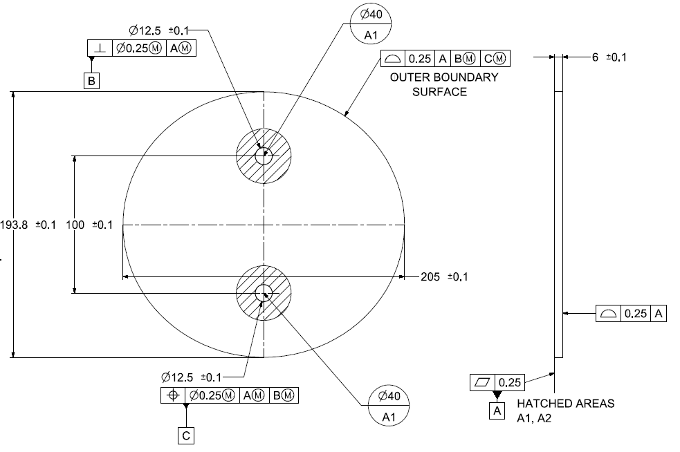 Butterfly Valve Part Detail Drawing - Projects - Skill-Lync