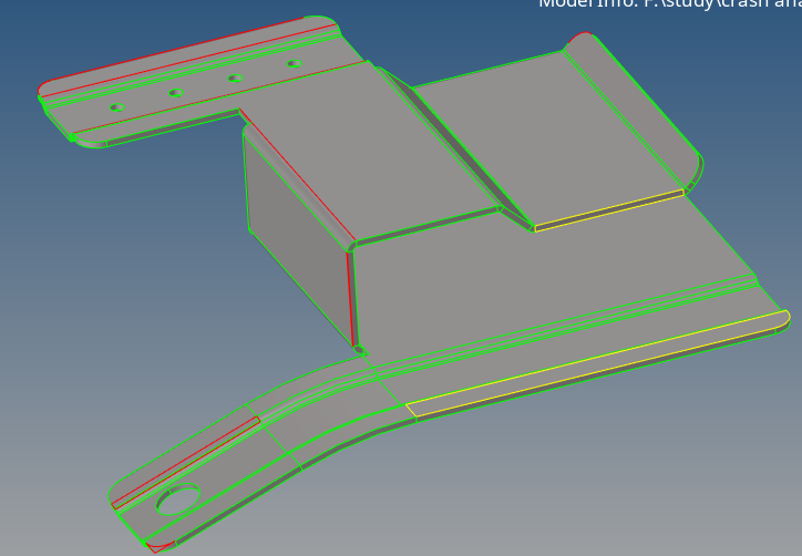 2D meshing in Hypermesh Projects SkillLync
