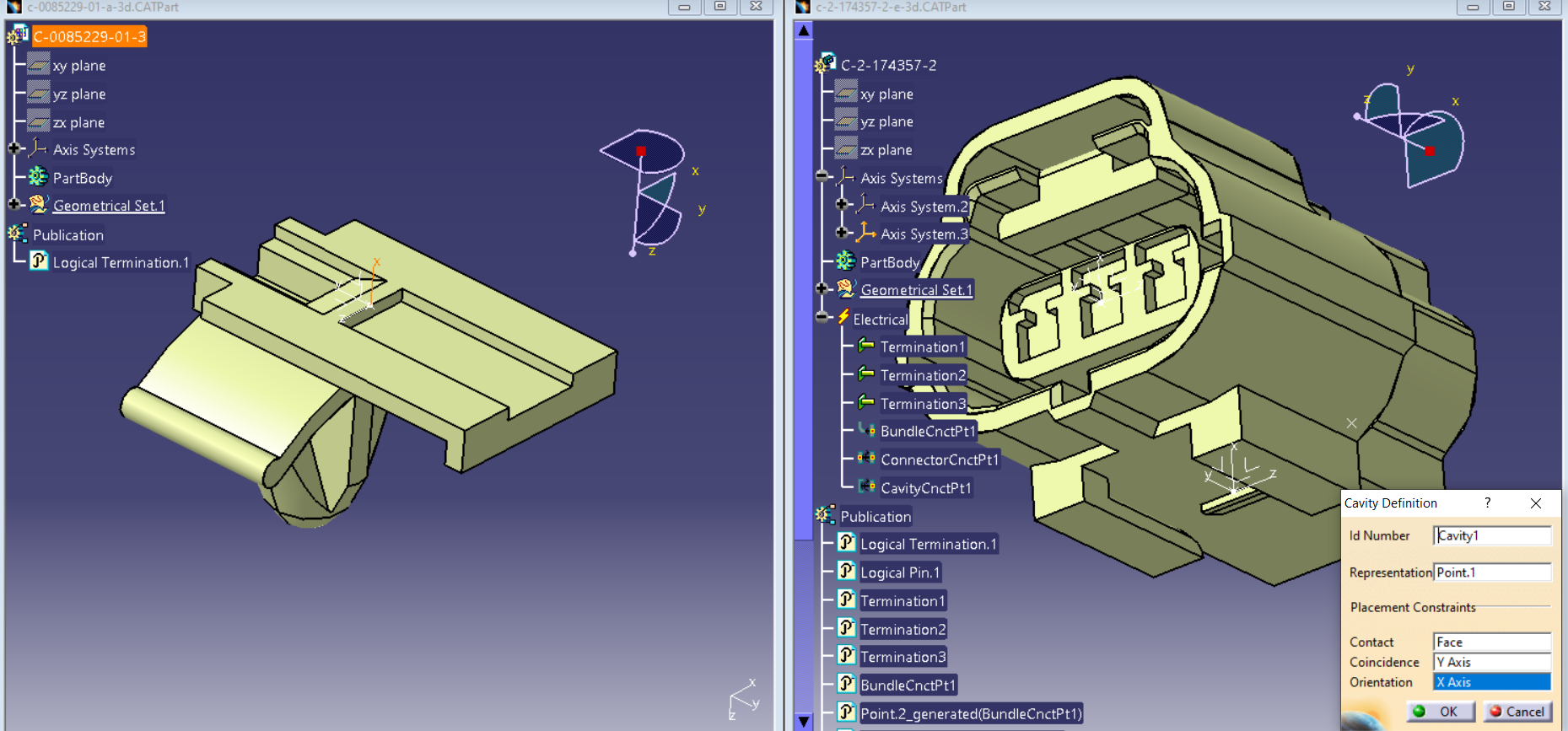 Define the given connectors & connector clip as an Electrical Connector
